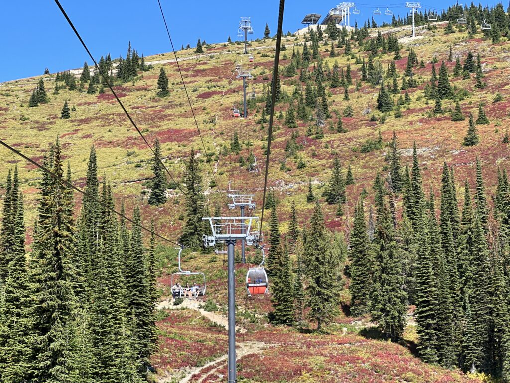 Chairlift rides are a great thing to do on Big Mountain. Don't forget your backpacks, hiking poles and bear spray. Stay with us at a Whitefish Glacier Vacation property