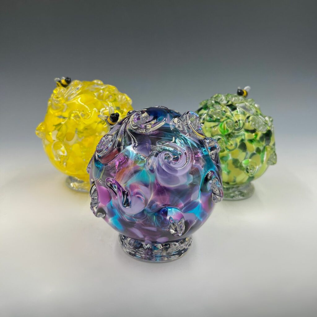 Boise Art Glass is one of the vendors at this year's Huckleberry Days at Depot Park in Whitefish