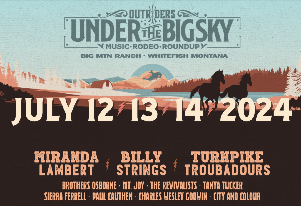 Under the Big Sky Music Festival Whitefish Montana events coming up. Stay with us at Whitefish Glacier Vacations for your best vacation getaway